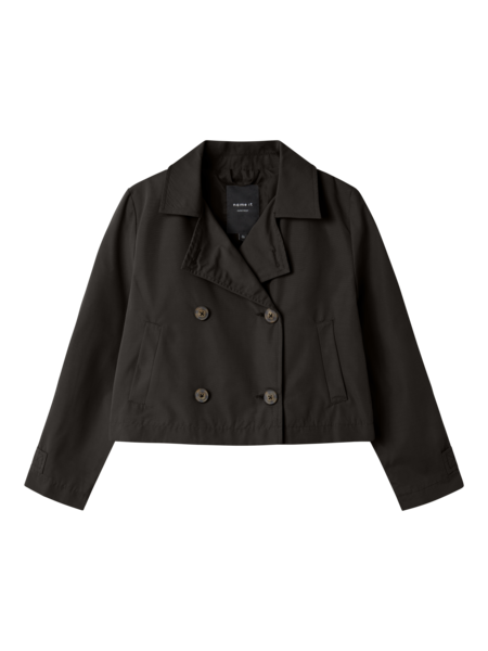 Trench Coat Madelin Black fra Name It