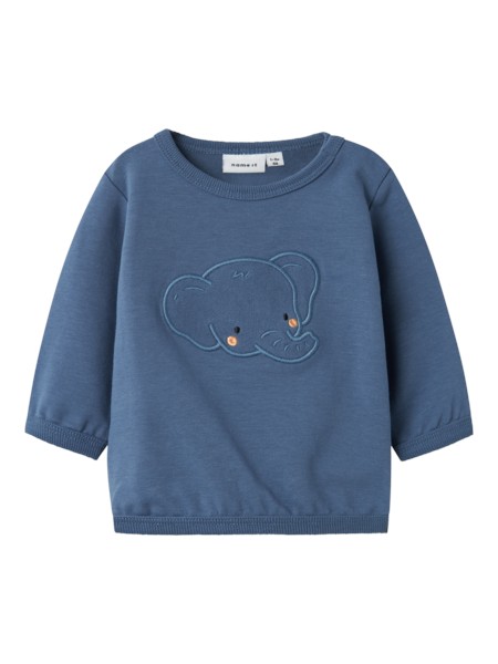 Baby Sweatshirt Bidus China Blue fra Name It