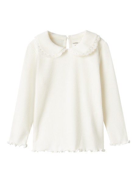 Langærmet Bluse Baila Cloud Dancer fra Name It