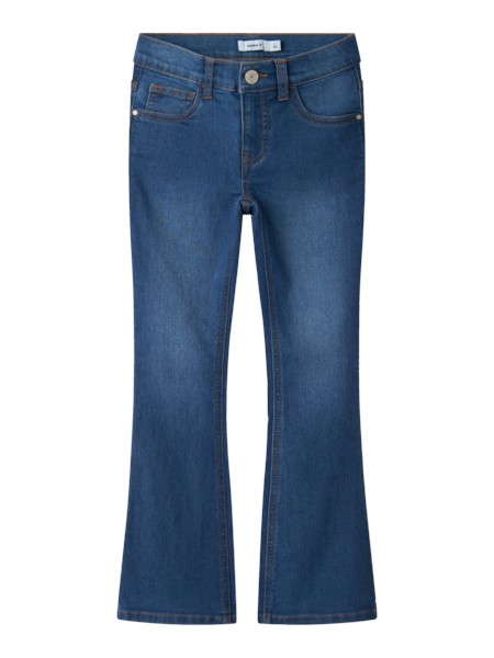 Bootcut Jeans Polly Dark Blue Denim fra Name It