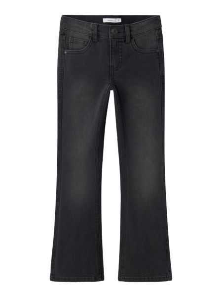 Bootcut Jeans Polly Dark Grey Denim fra Name It