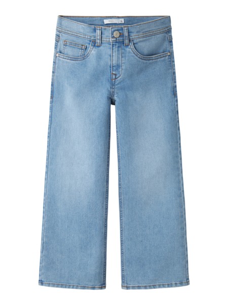 Brede Jeans Rose Light Blue Denim fra Name It