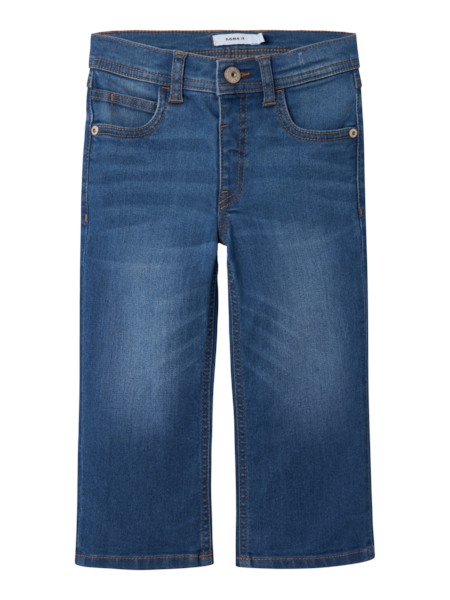 Straight Jeans Ryan Dark Blue Denim fra Name It