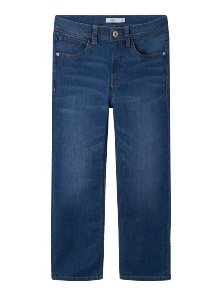 Straight Jeans Ryan Dark Blue Denim fra Name It