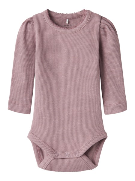 Langærmet Body Binnie Elderberry fra Name It