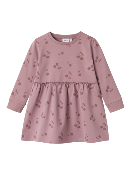 Sweat Kjole Bella Elderberry fra Name It