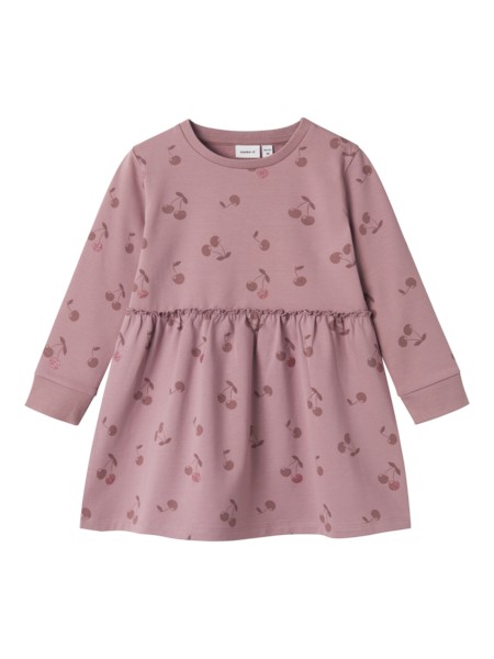 Sweat Kjole Bella Elderberry fra Name It