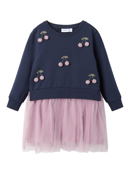 Sweat Kjole Bjanca Elderberry fra Name It