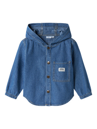 Denim Skjorte Peter Medium Blue Denim fra Name It