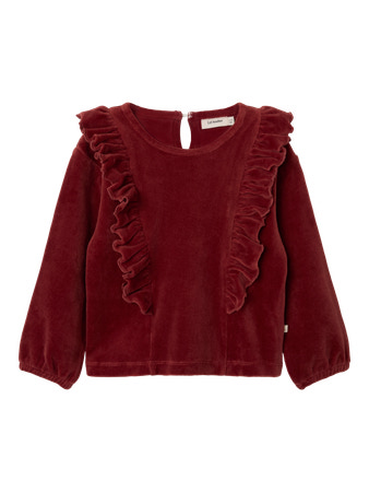 Bluse Saga Spiced Apple fra Lil Atelier
