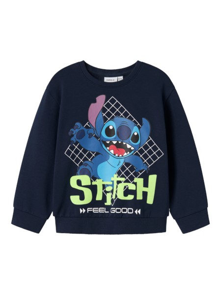 Stitch Sweatshirt Felix Navy Blazer fra Name It
