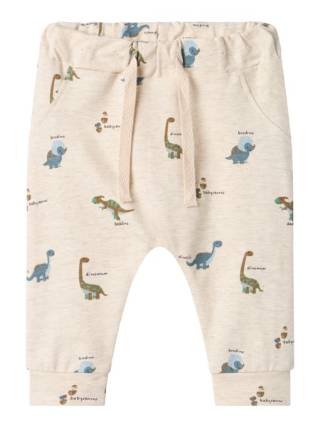 Baby Bukser Dinos Peyote Melange fra Name It