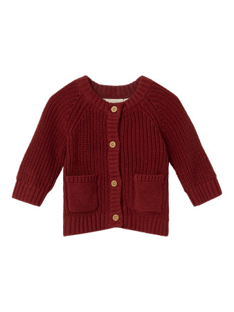 Strik Cardigan Emlen Lis Spiced Apple fra Lil Atelier