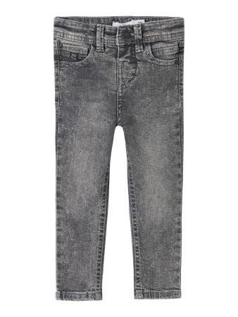 X Slim Jeans Theo Light Grey Denim fra Name It