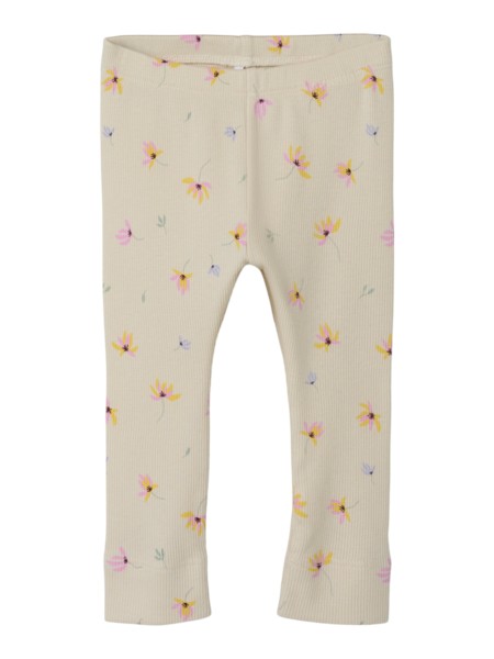 Rib Leggings Tasha Summer Sand fra Name It