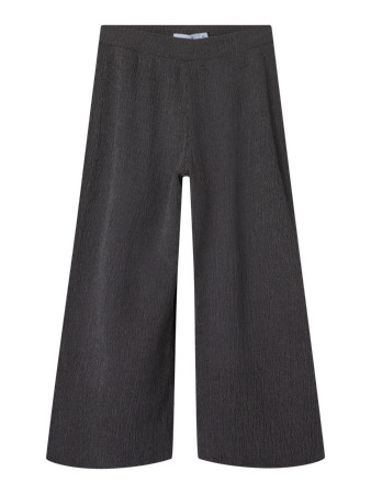 Brede Bukser Sonia Dark Grey Melange fra Name It