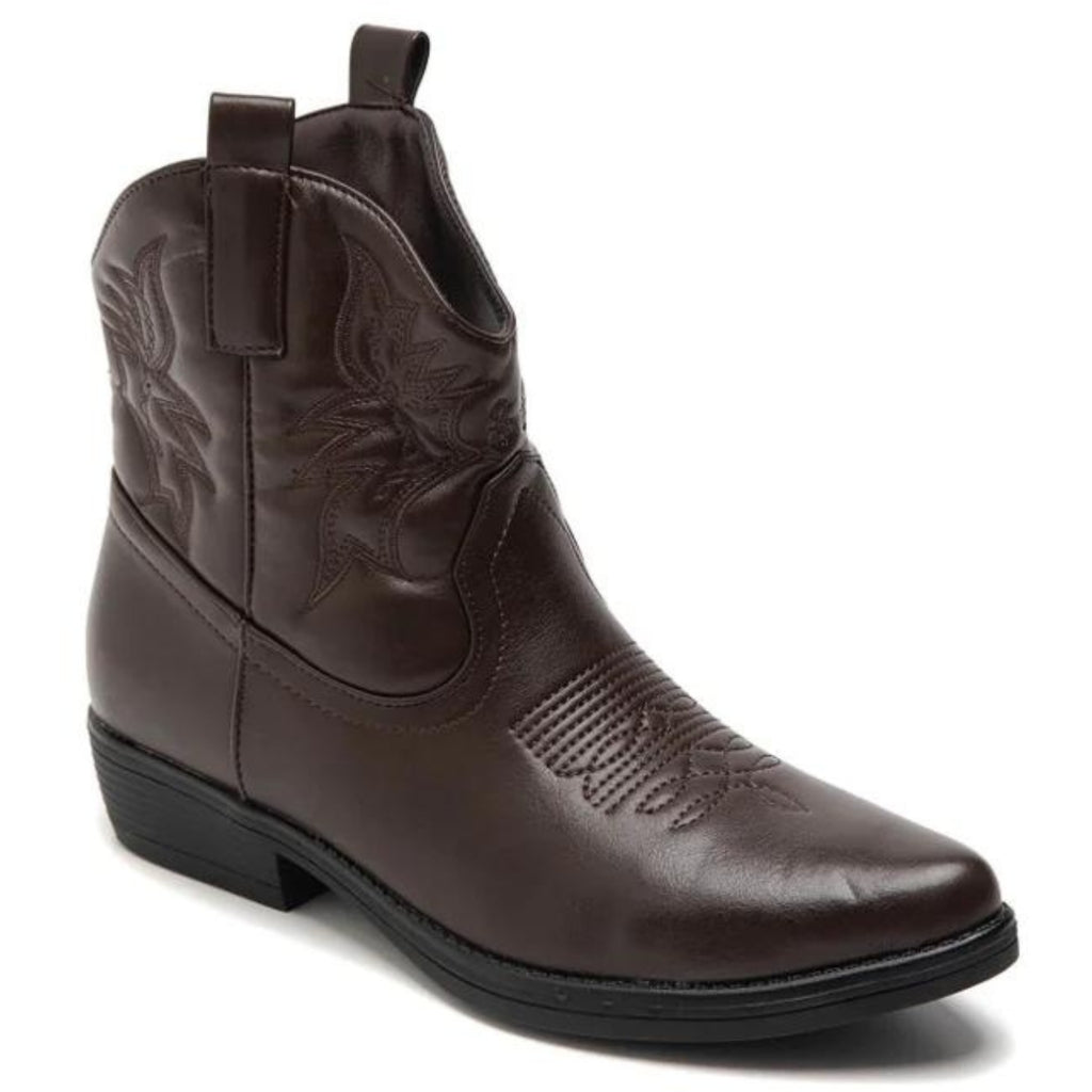 Faya Dame Cowboystøvle 9591a   Brown fra Shoes