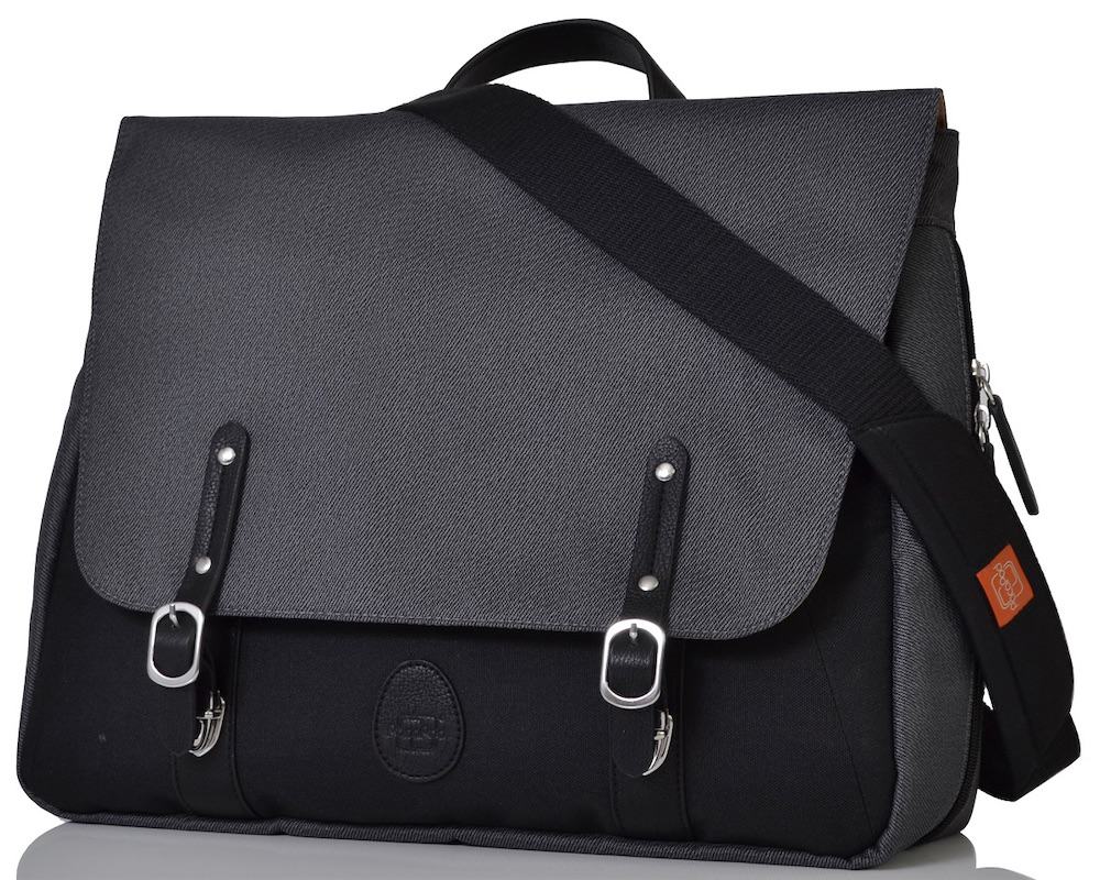 Pusletaske Prescott Combi   Charcoal Black fra Pacapod