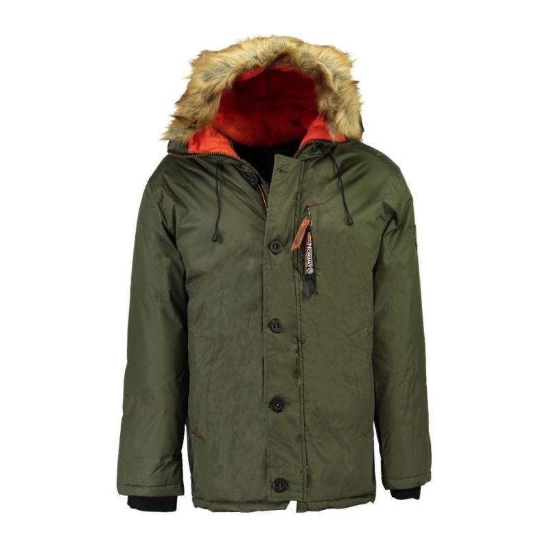 Herre Vinterjakke Darwin Khaki fra Geographical Norway