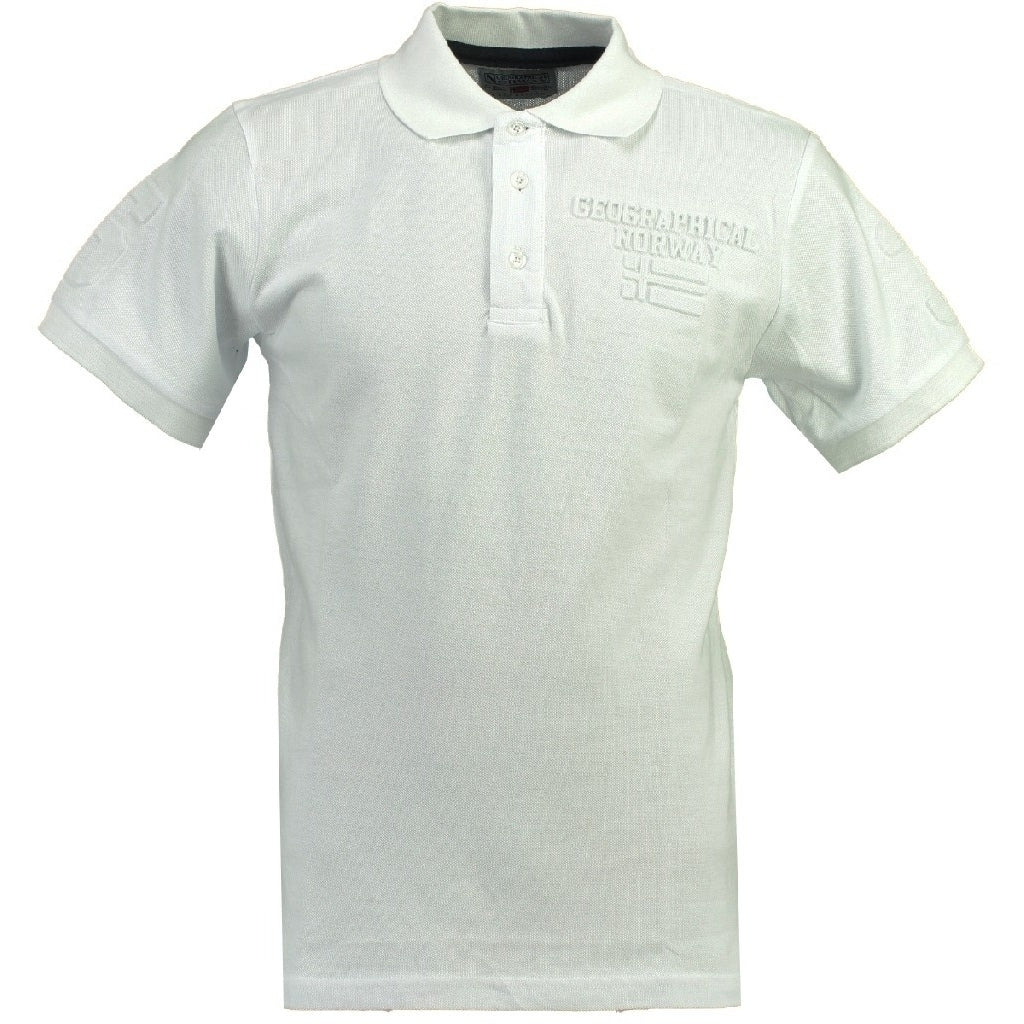 Polo Herre Keythen   White fra Geographical Norway