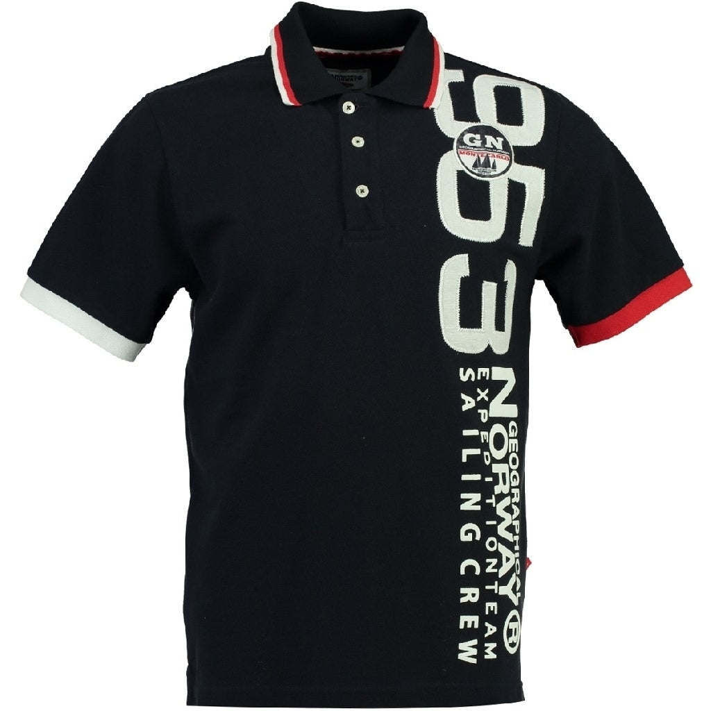 Polo Herre Kandin   Navy fra Geographical Norway