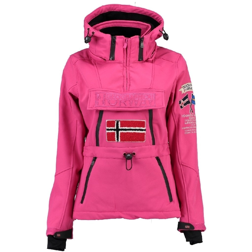 Softshell Dame Tulbeuse   Pink fra Geographical Norway