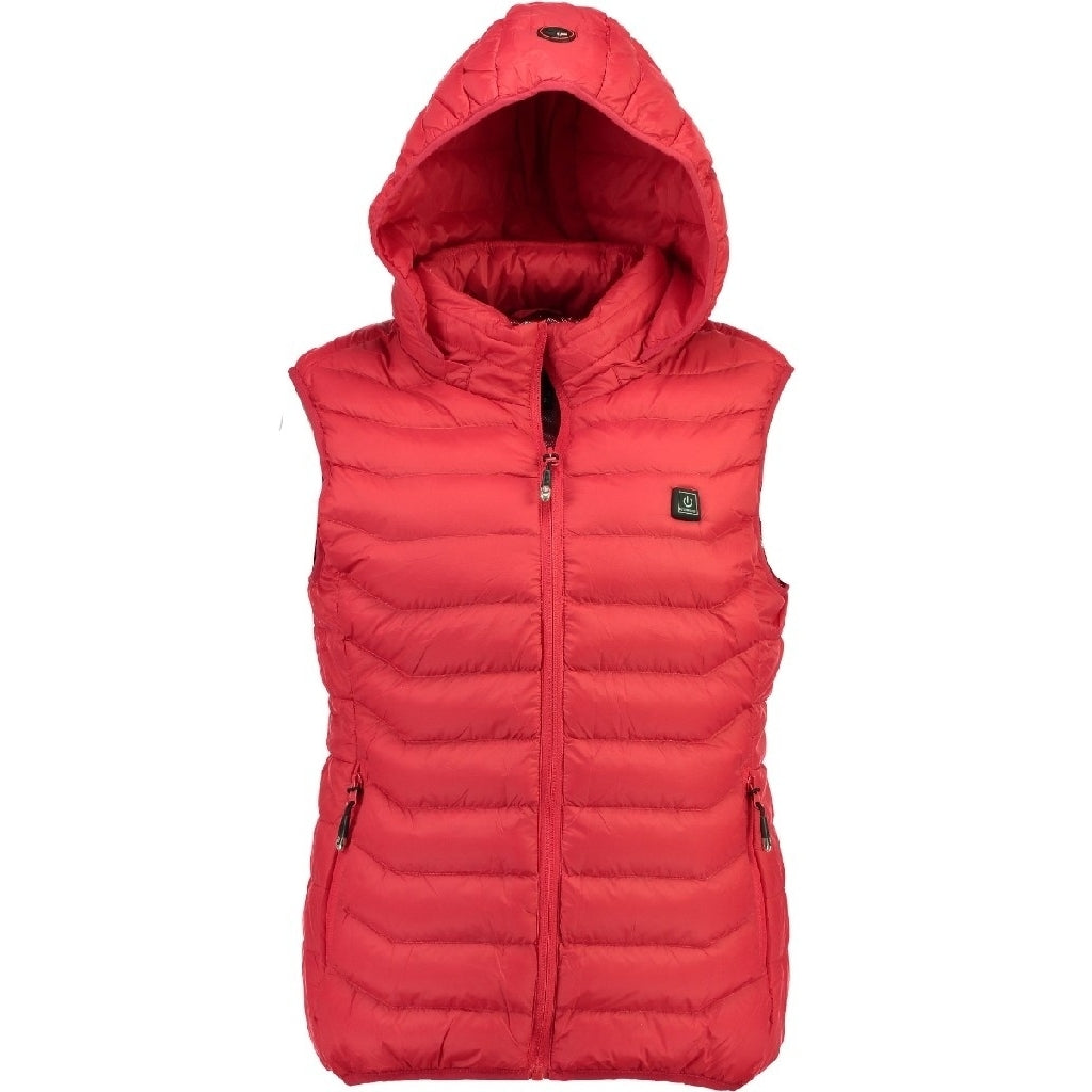 Vest Dame Warm Up Vest   Red fra Geographical Norway