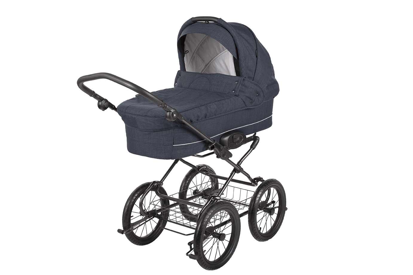 Grande Soft Navy Quilt fra Basson Baby