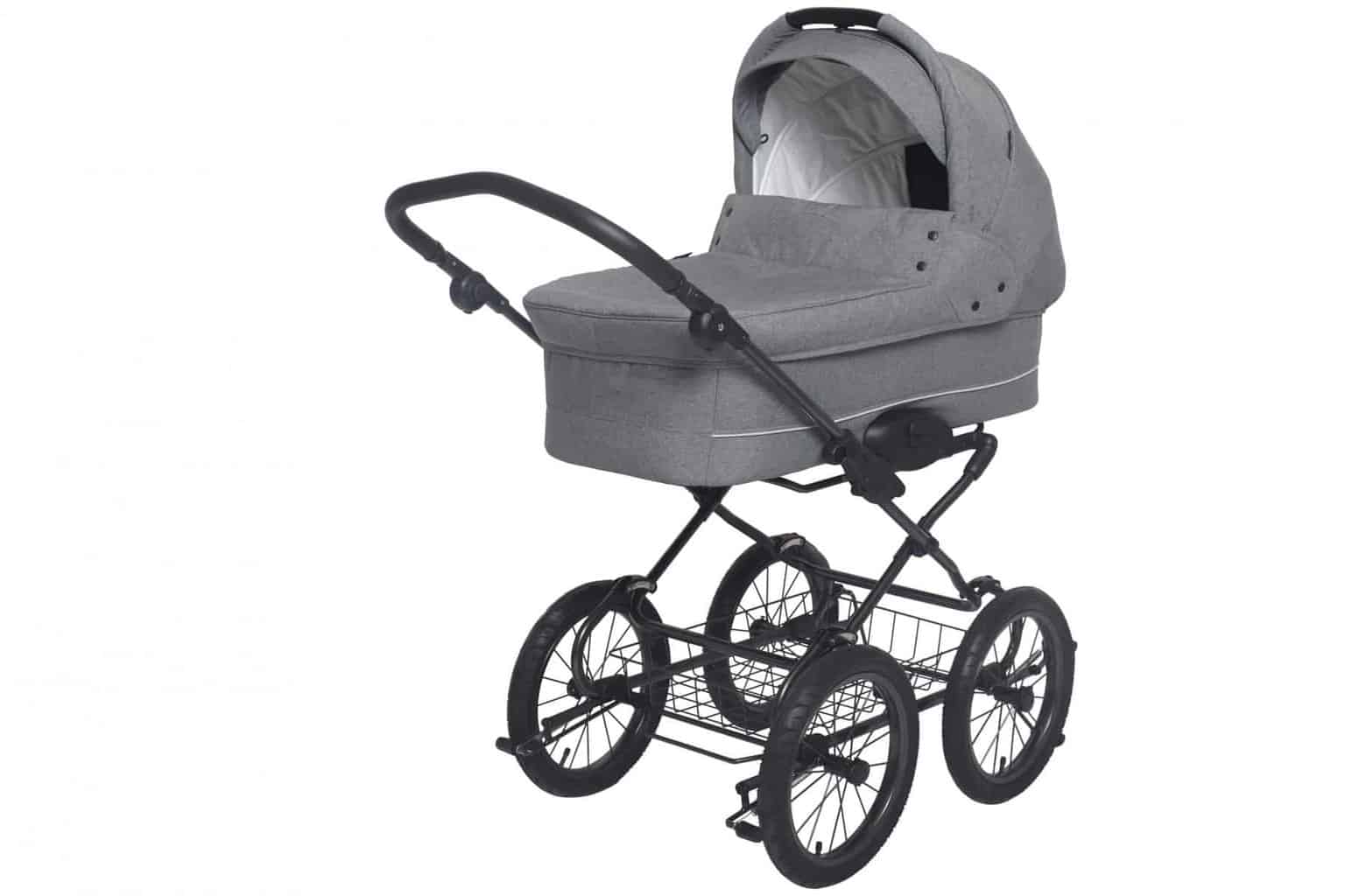 Grande Soft Light Grey Melange fra Basson Baby