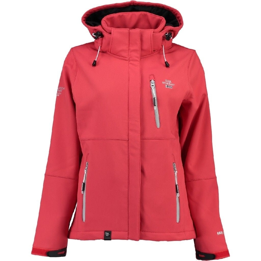 Dame Softshell Jakke Touna   Coral fra Geographical Norway
