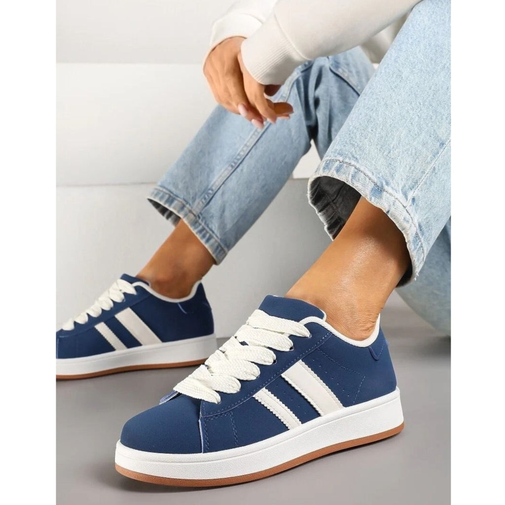 Ginette Dame Sneakers A 123   Blue fra Shoes