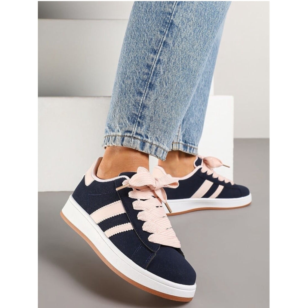 Ginette Dame Sneakers A 123   Navy fra Shoes