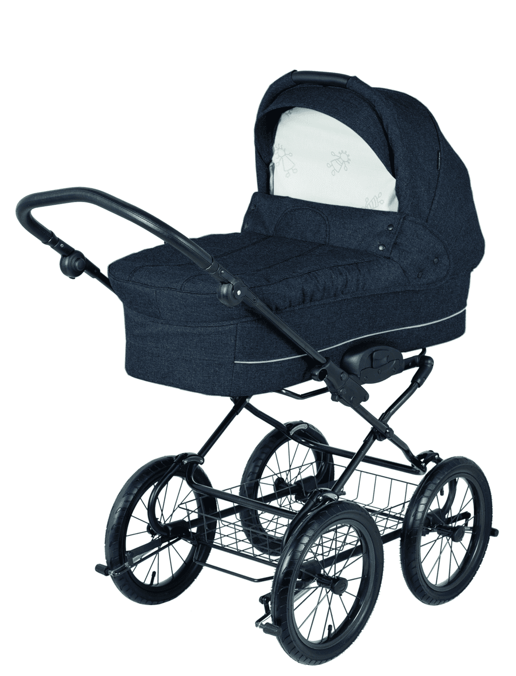 Grande Soft Dark Grey Melange fra Basson Baby