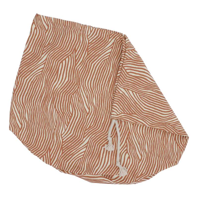 Opbevaringspose M. Snørrelukning   Terracotta Wave fra Haps Nordic
