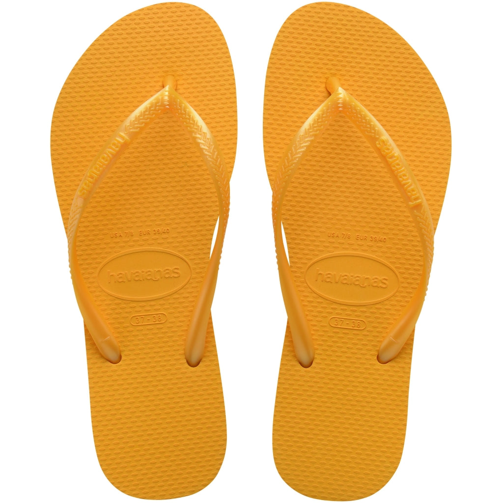 Slippers Slim 4000030   Pop Yellow fra Havaianas
