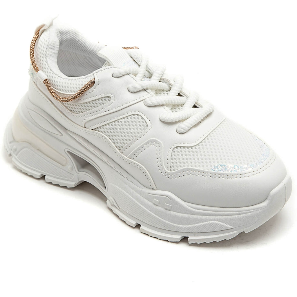 Haya Dame Sko 7570   White fra Shoes