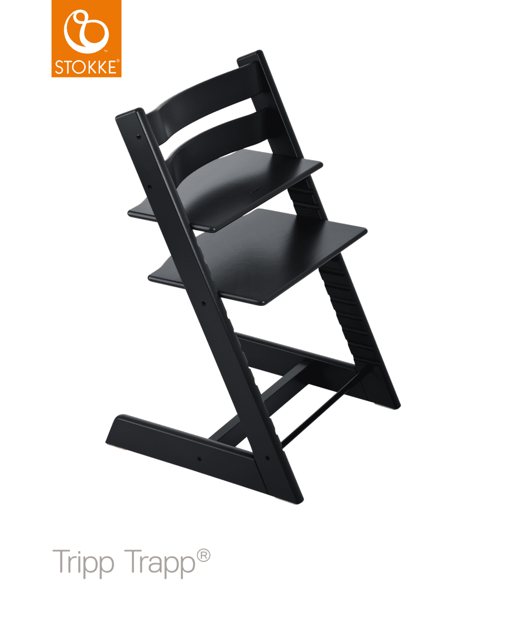â® Tripp Trappâ® Højstol Black fra Stokke