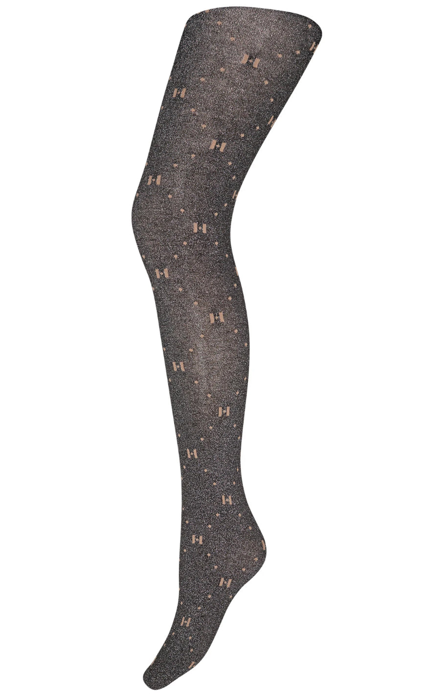 Strømpebukser   Heavy Logo   Black fra Hype The Detail