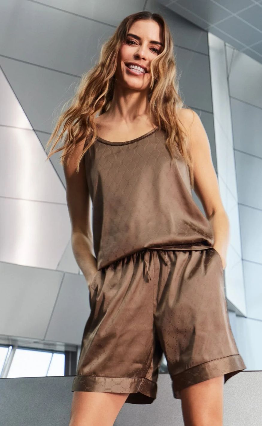 Pyjamas   Satin Short 40   89 fra Hype The Detail
