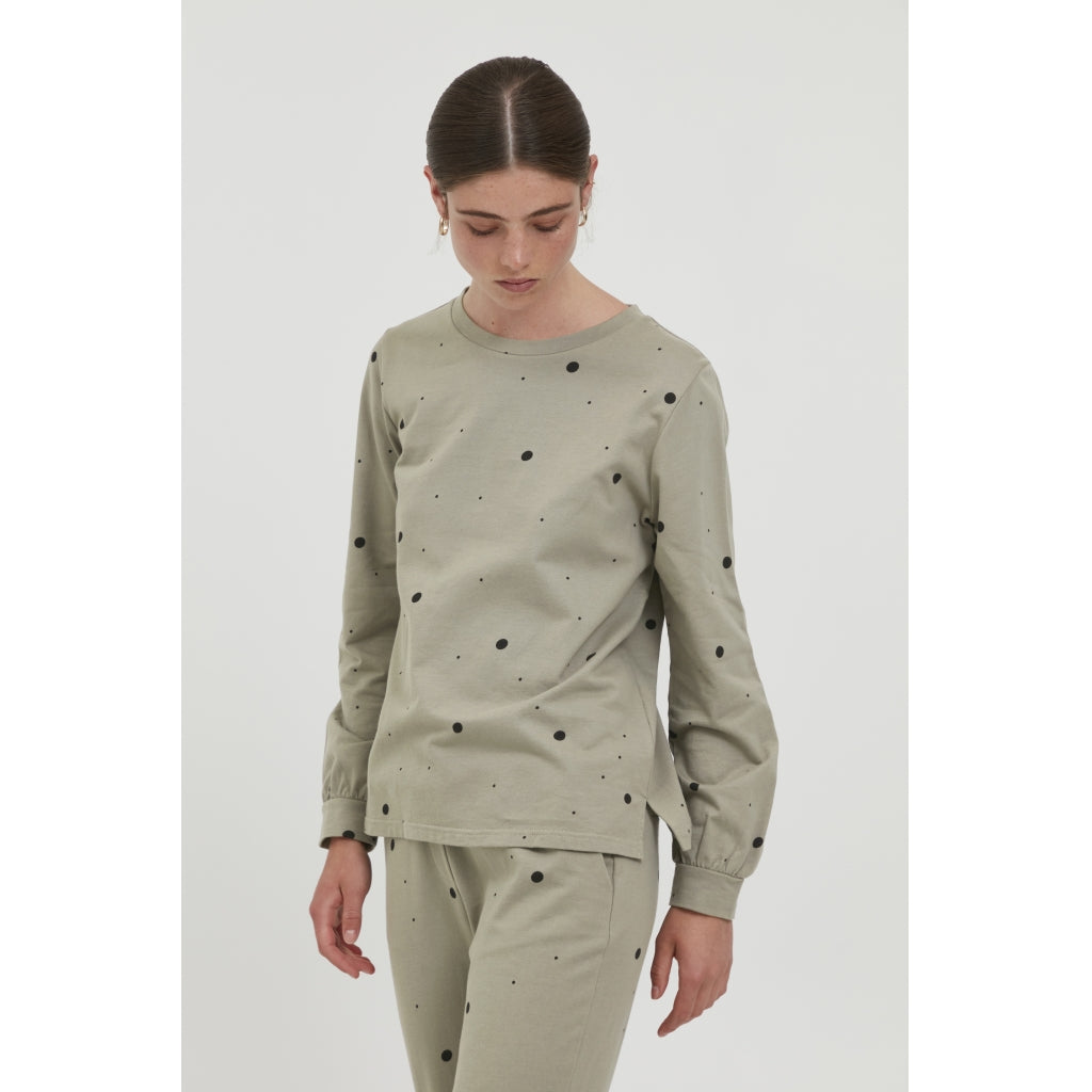 Dame Bluse Ihstella   Vetiver fra Ichi