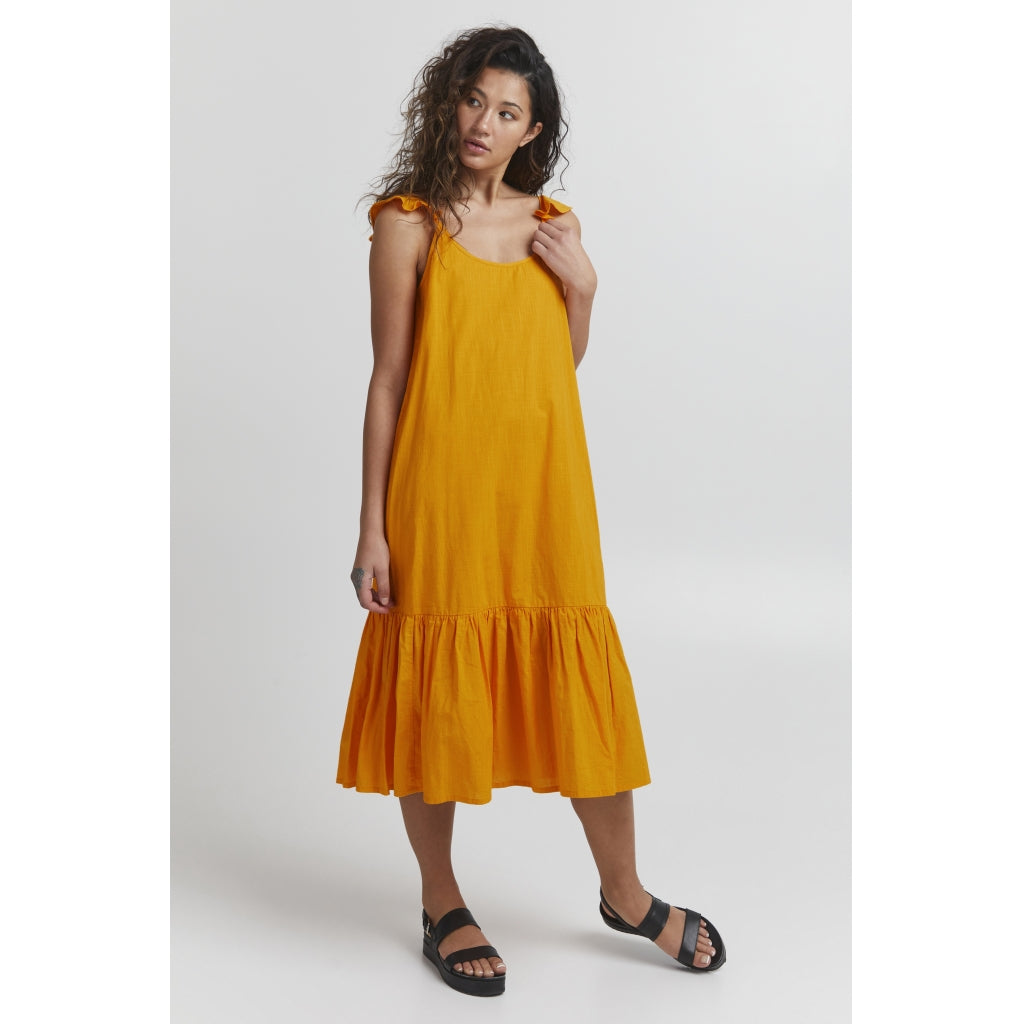 Dame Kjole Ihacuma   Radiant Yellow fra Ichi