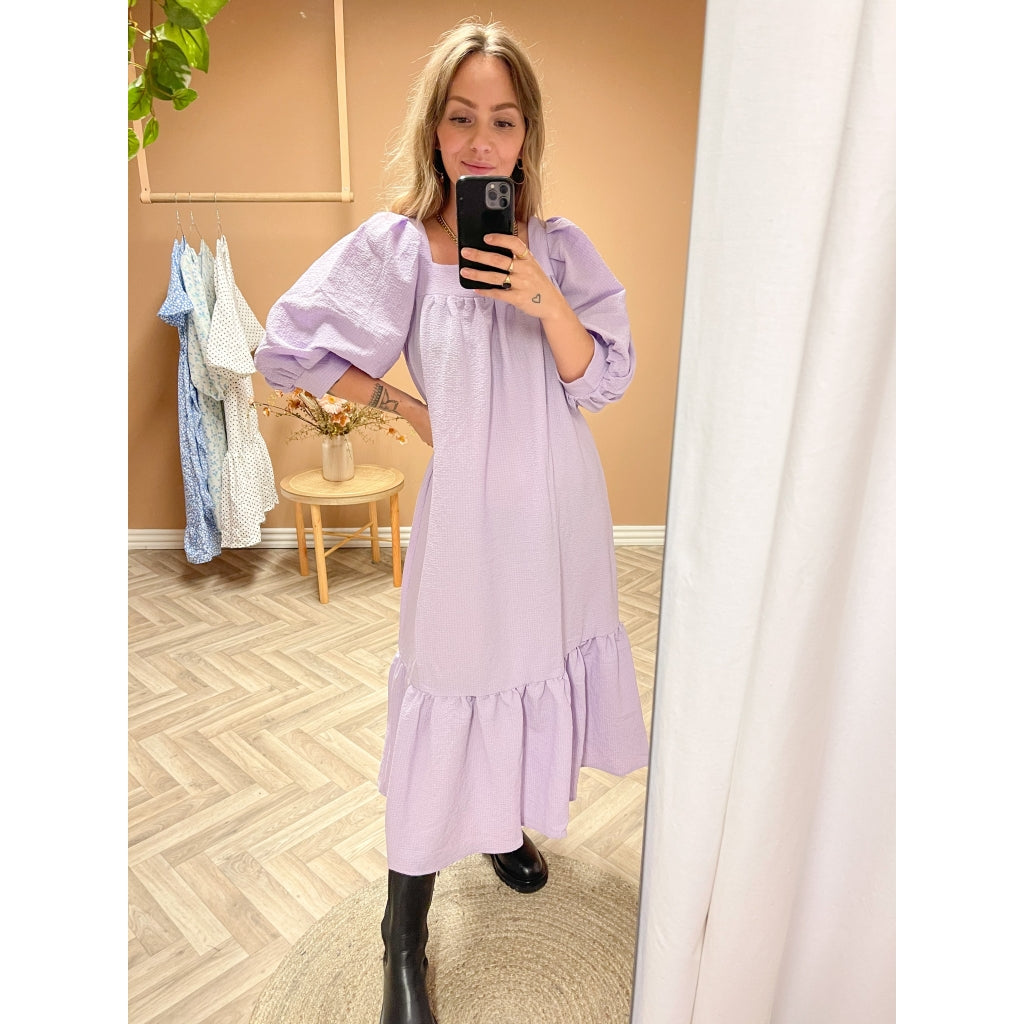 Dame Kjole Iova   Orchid Petal fra Ichi