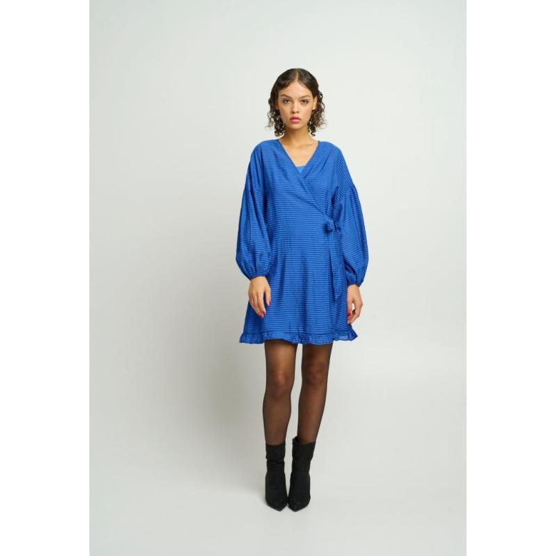 Dame Kjole Ixtirila   Lapis Blue fra Ichi
