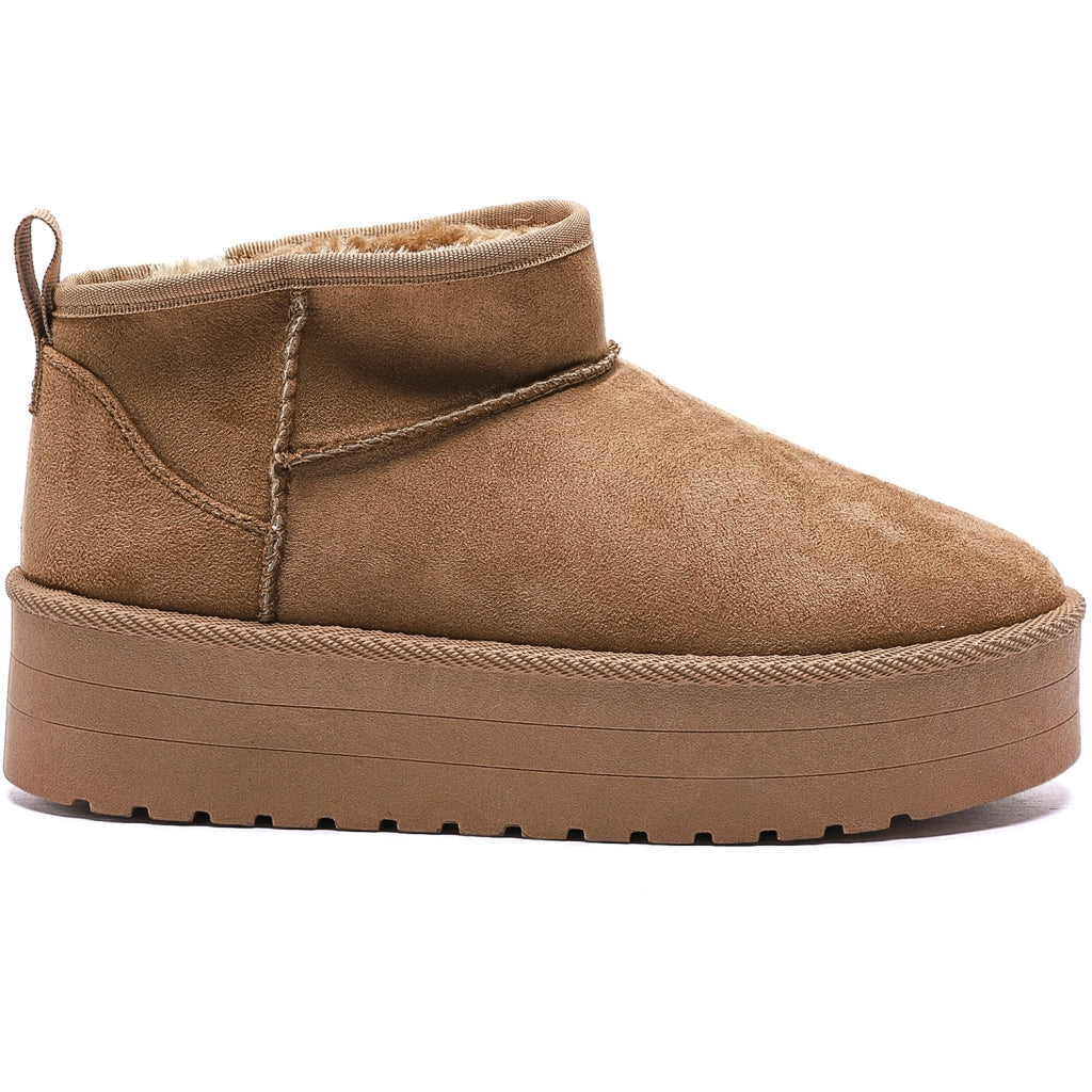 Kaya Dame Bamsestøvle 6431   Camel fra Shoes