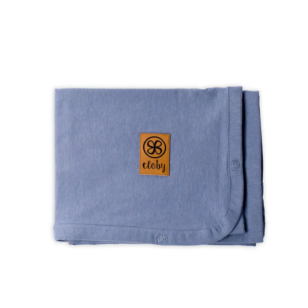 Uv Tæppe   Dusty Blue fra Cloby