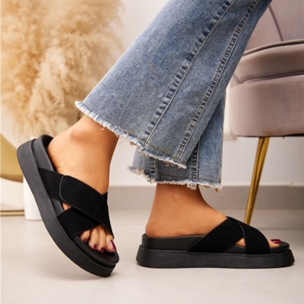 Ingrid Dame Sandaler 5823   Black fra Shoes