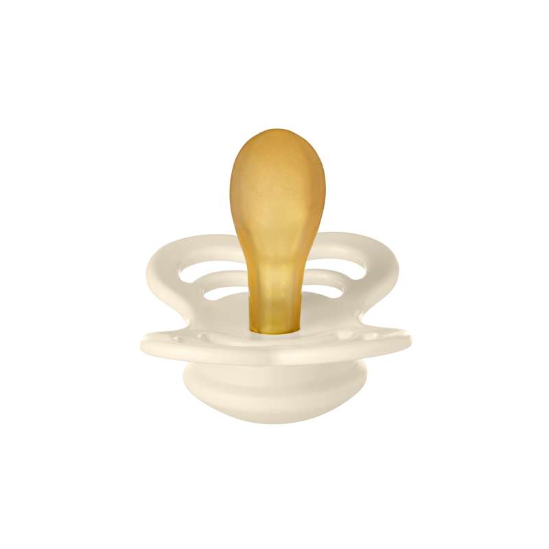 Supreme Sut   Str. 2   Naturgummi   Ivory fra Bibs