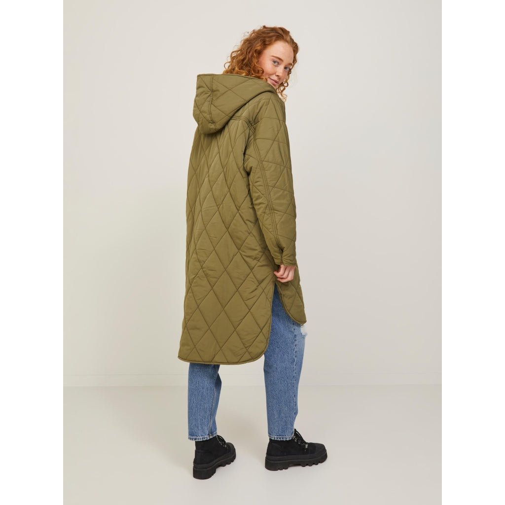 Dame Jakke Jxtora   Dark Olive fra Jjxx