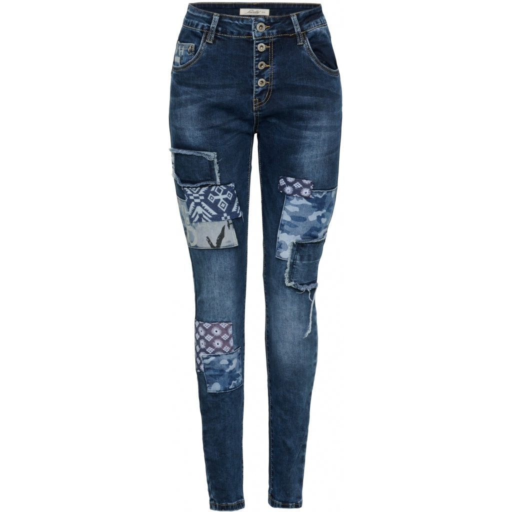 Dame Jeans Jw7021   Denim Blue fra Jewelly