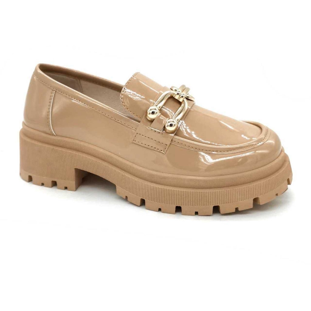 Joconde Dame Loafers R 11   Kaki fra Shoes